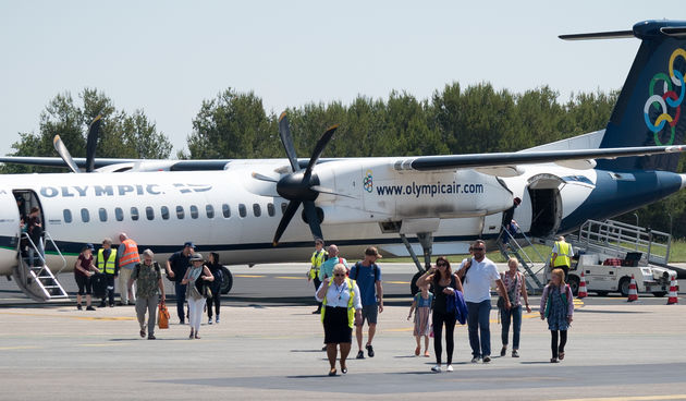 Zrakopov Aegean Airlinesa u Zračnoj luci Zadar