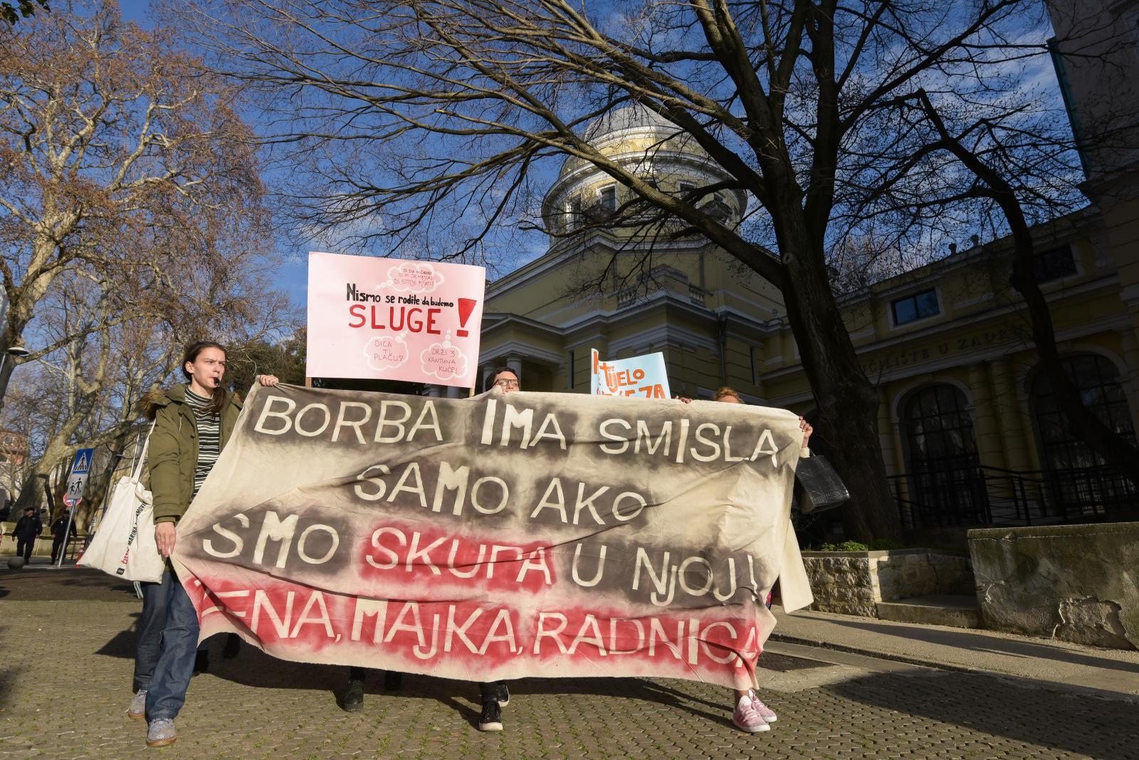 Dana žena: Marš u organizaciji udruge Antifijaka