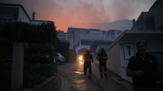 Požar u Tučepima Požar u Tučepima