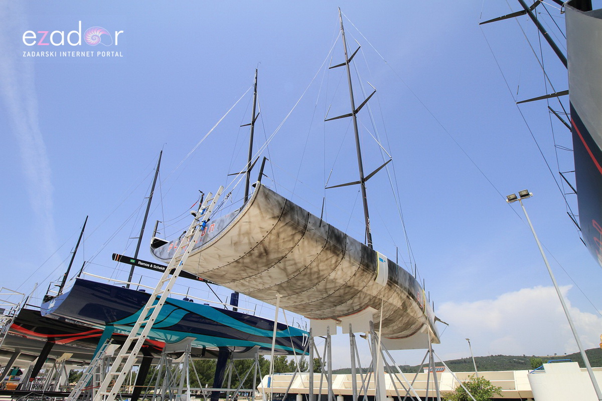 U marinu Dalmacija stigle jedrilice sudionice regate TP52 Super Series