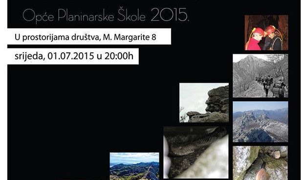Foto izložba i proglašenje pobjednika Foto natječaja Opće planinarske škole 2015.