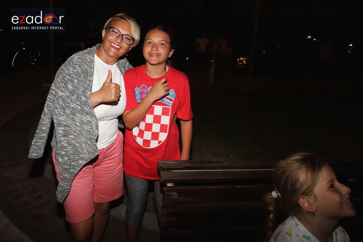 Bibinje: Navijanje za Vatrene i fešta nakon pobjede nad Engleskom