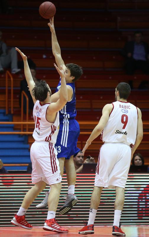 Dom Sportova, Zagreb – A-1 Liga za prvaka, 1. kolo, KK Cedevita – KK Zadar 72-85. Photo: Igor Kralj/PIXSELL Dom Sportova, Zagreb – A-1 Liga za prvaka, 1. kolo, KK Cedevita – KK Zadar 72-85. Photo: Igor Kralj/PIXSELL