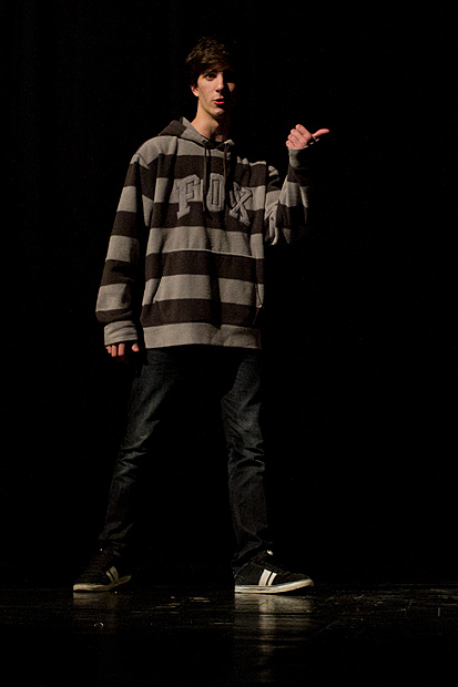 Hrvatsko narodno kazalište Zadar traži nove mlade talente za glumačku radionicu, a mi smo sinoć pratili audiciju na kojoj su se budućoj mentorici, glumici Jasni Ančić, predstavili prvi muški kandidati, foto Leo Banic