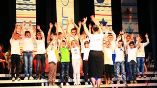 U HNK Zadar održana je priredba u povodu Dana OŠ Petra Preradovića na kojoj su nastupili učenici ali i profesori, Foto: Marija Cvetković