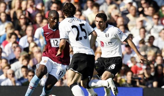 Detalj s utakmice Fulham – West Ham United (Foto:AP Photo)