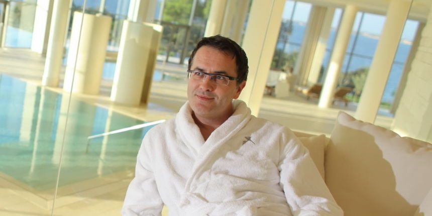 Tarik Filipović uživao u hamamu Hotel & Spa Iadera Tarik Filipović uživao u hamamu Hotel & Spa Iadera