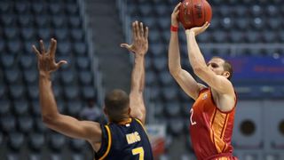 Drugi dan Zadar Basketball turnira u dvorani Krešimira Ćosića: susret izmedju Galatasaray Liv Hospital i Alba Berlin. Photo: Filip Brala/PIXSELL