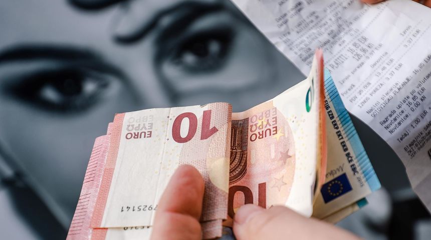 novac, euro, cijene, trgovina, račun novac, euro, cijene, trgovina, račun