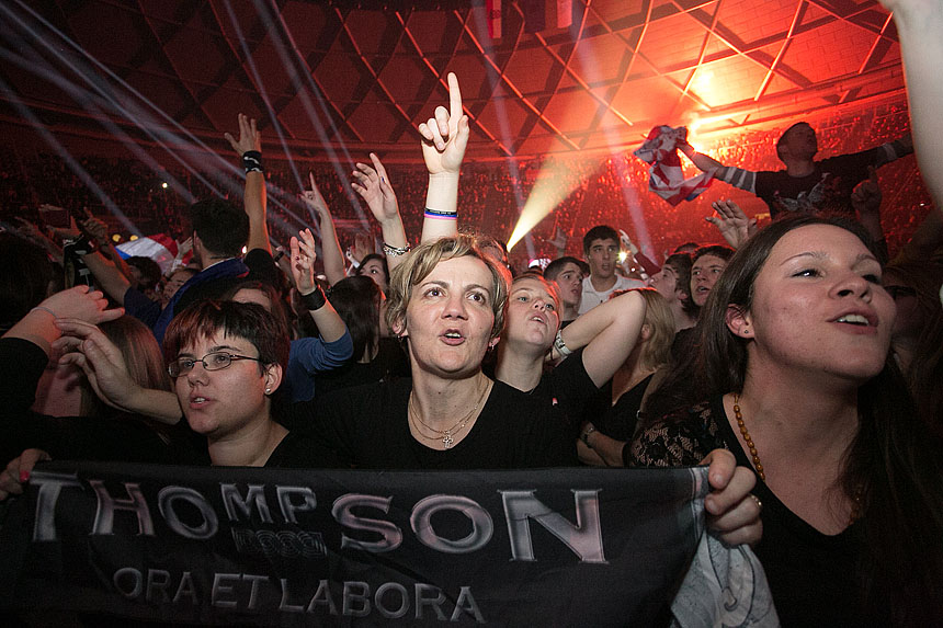 Thompson oduševio Zadar, foto: Leo Banic