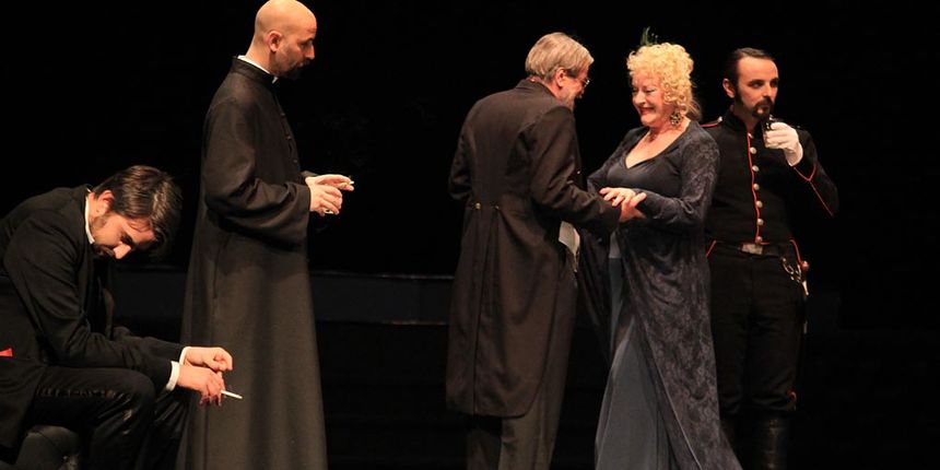 Gospoda Glembajevi u HNK Zadar, foto: Iva Perinčić Gospoda Glembajevi u HNK Zadar, foto: Iva Perinčić