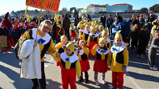 Karnevalić – vesele maškare u điru po gradu, Foto: Iva Perinčić