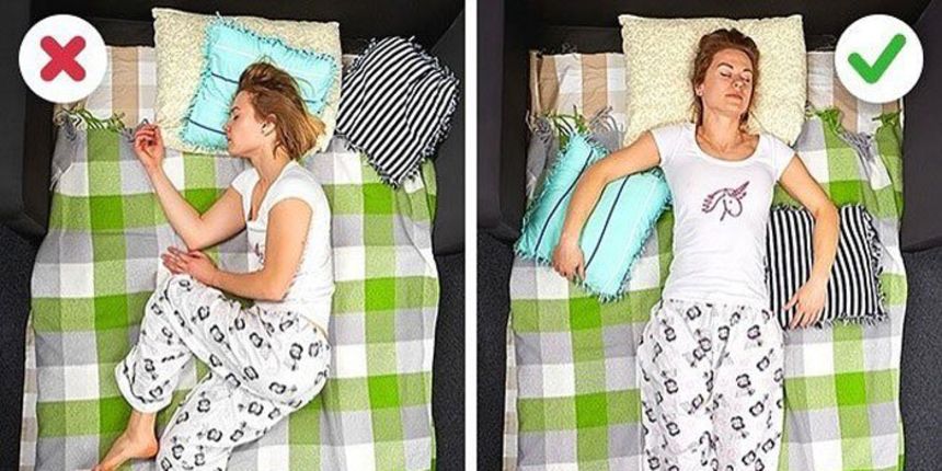 Loš i dobar način spavanja Loš i dobar način spavanja