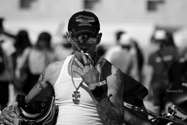 Nekoliko stotina vlasnika kultnih Harley Davidsona danas je posjetilo Zadar, Foto: Nevera ZD