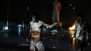 U sklopu Medjunarodnog festivala suvremenog kazalista Zadar snova, u kazalistu lutaka odrzana je predstava Grobnica za Borisa Davidovica. Photo: Filip Brala/PIXSELL