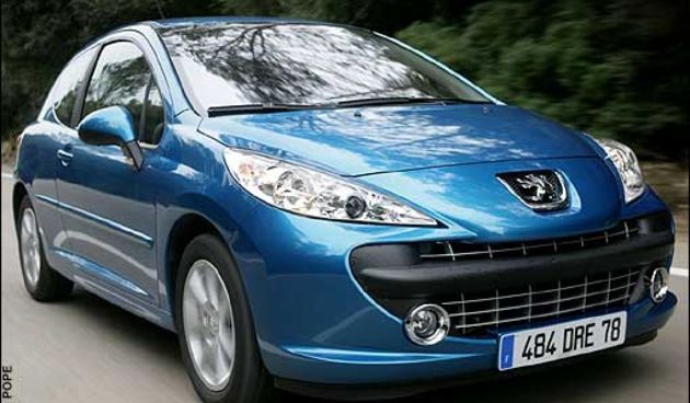 Peugeot 207 (Foto: telegraph.co.uk)