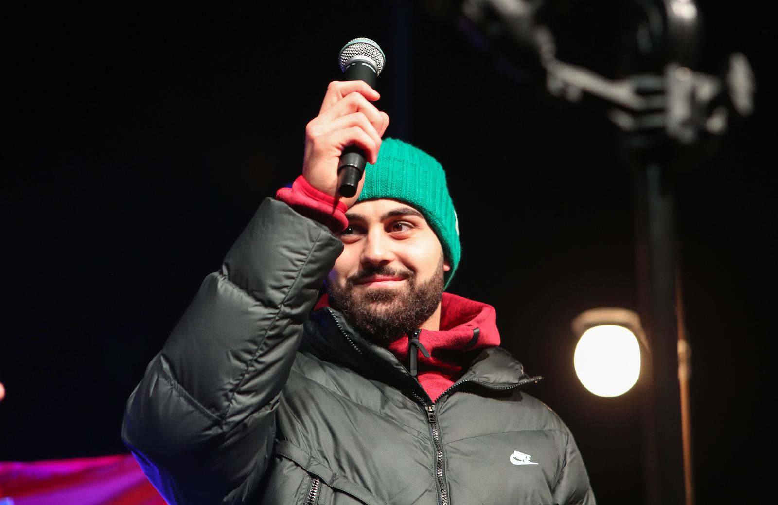 Veličanstveni doček brončanog Joška Gvardiola @ Novigrad Veličanstveni doček brončanog Joška Gvardiola @ Novigrad