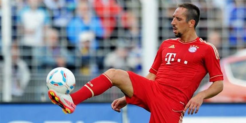 Franck Ribery (Bayern Munchen), foto: fcbayern.telekom.de Franck Ribery (Bayern Munchen), foto: fcbayern.telekom.de