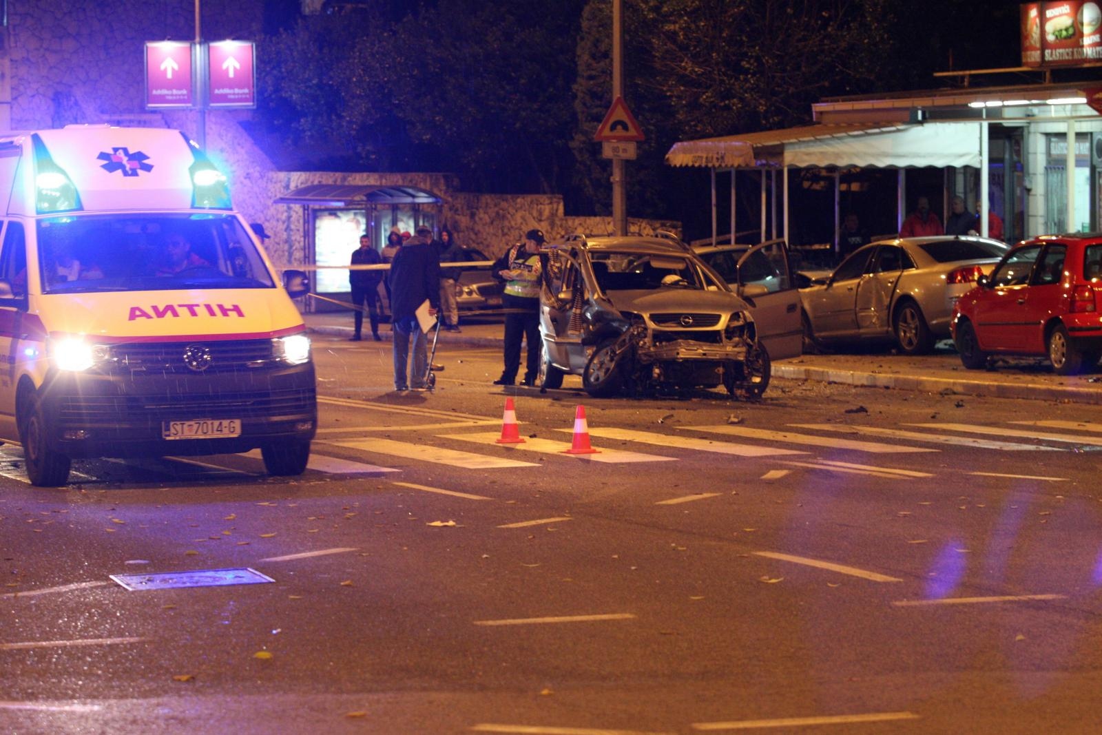 Split: Stravičan sudar u Dubrovačkoj ulici