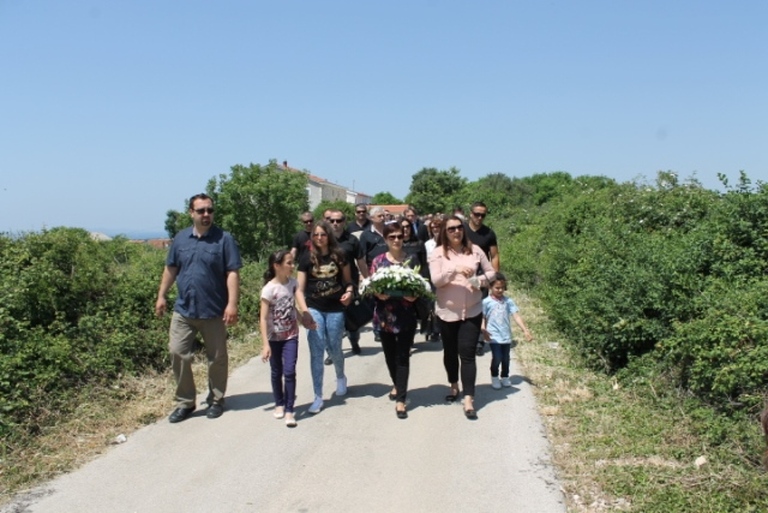 Jedan od heroja obrane Zadra u Domovinskom ratu, hrvatski branitelj, Ante Rudan dobio je danas svoju ulicu na Bilom brigu u MO Plovanija, foto: Grad Zadar