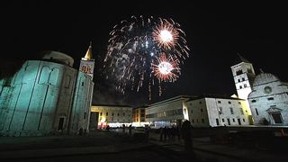 Novogodišnji vatromet u Zadru 2009. (foto: Marin Gospić)