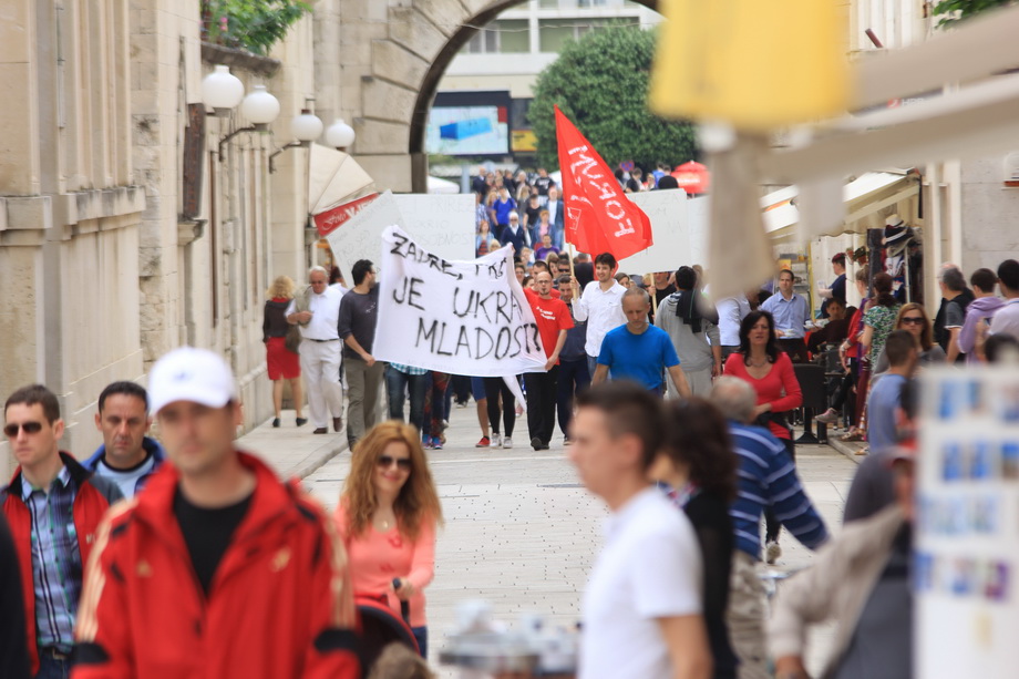 Mimohod Foruma mladih SDP-a, Mladih hrvatskih Liberala i mladih HNS-a Mimohod Foruma mladih SDP-a, Mladih hrvatskih Liberala i mladih HNS-a