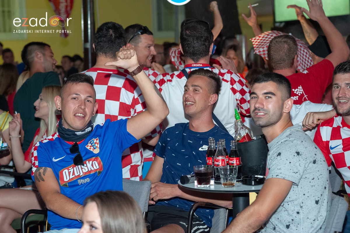 Zadar je gorio: Velika fešta nakon plasmana Vatrenih u polufinale Svjetskog prvenstva