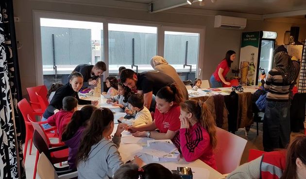 Volonteri GDCK Zadar održali drugu radionicu sa djecom iz Sirije