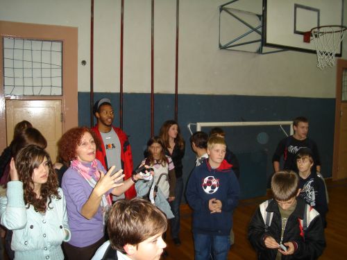 Juby Johnson u posjeti zadarskoj OS “Simuna Kozicica Benje”