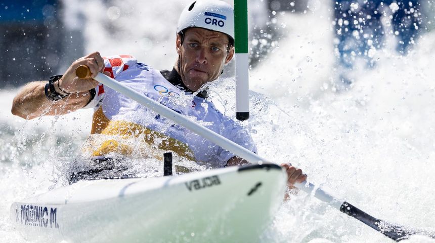 Matija Marinić u finalu kanua na divljim vodama