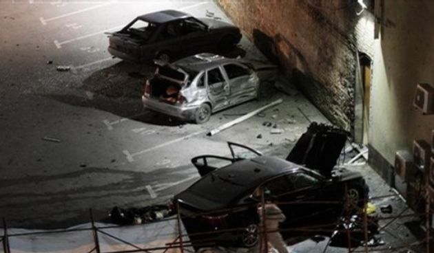 Mjesto eksplozije automobila Ive Pukanića (Foto: AP Photo)