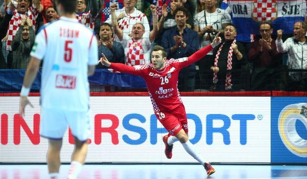 Spaladium Arena, Split – Europsko rukometno prvenstvo, skupina A, 1. kolo, Hrvatska – Srbija 32-22.