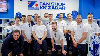 Otvorenje Fan shopa KK Zadar