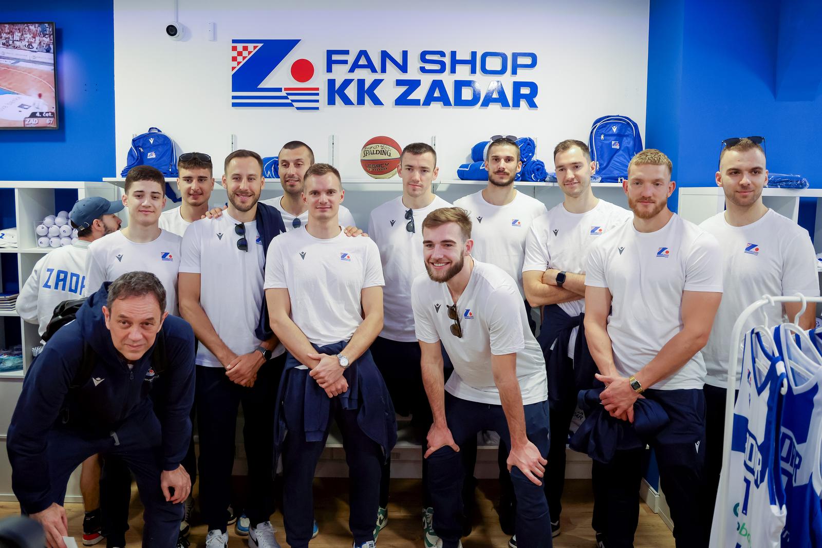 Otvorenje Fan shopa KK Zadar