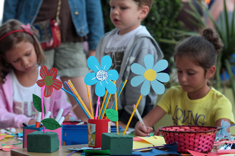 Likovna radionica u Sv. Filipu i Jakovu, foto: L. Juravic