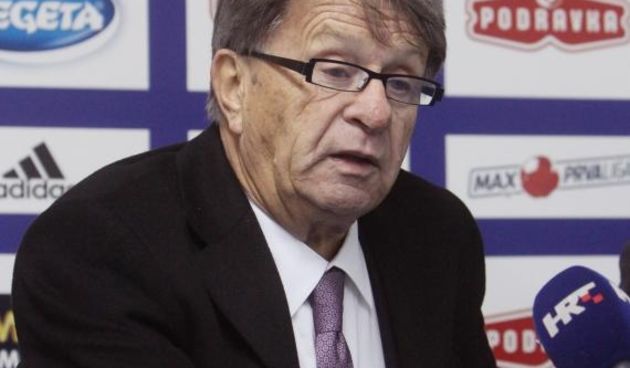 Konferencija za medije nakon utakmice. Miroslav Ciro Blazevic i Ante Cacic. Photo: Marijan Susenj/PIXSELL