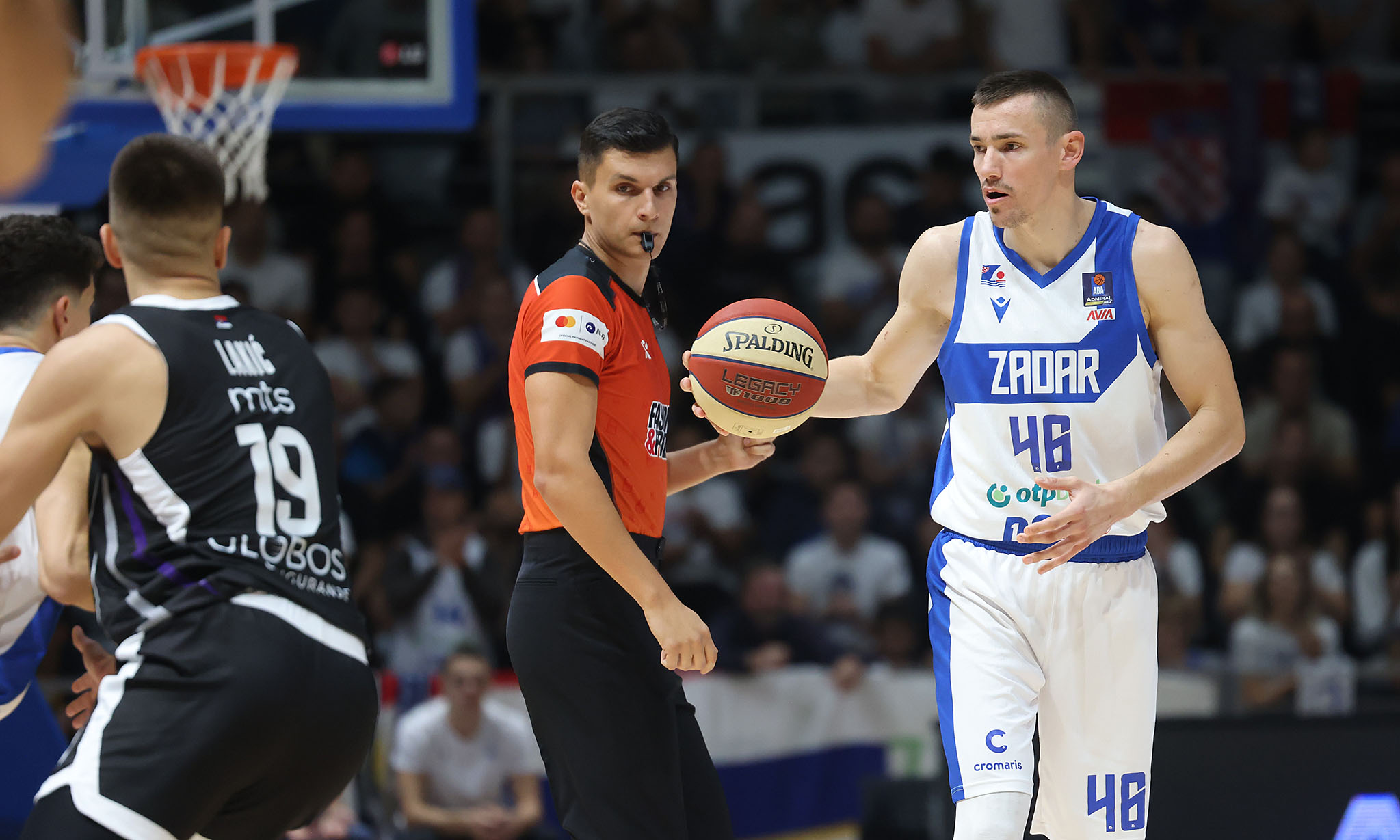 AdmiralBet ABA liga, 5. kolo: KK Zadar – KK Partizan 71-75