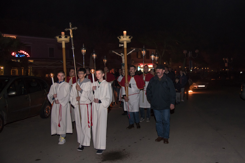 Biograd: procesija na Veliki petak, foto- V. Pesic Biograd: procesija na Veliki petak, foto- V. Pesic