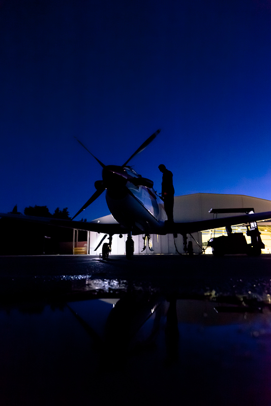 Noćno letenje u zrakoplovnoj bazi Zemunik, foto: Darko Belančić