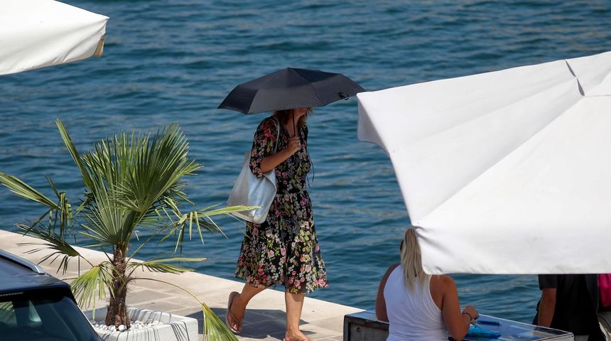 Toplinski val ponovo u Zadru