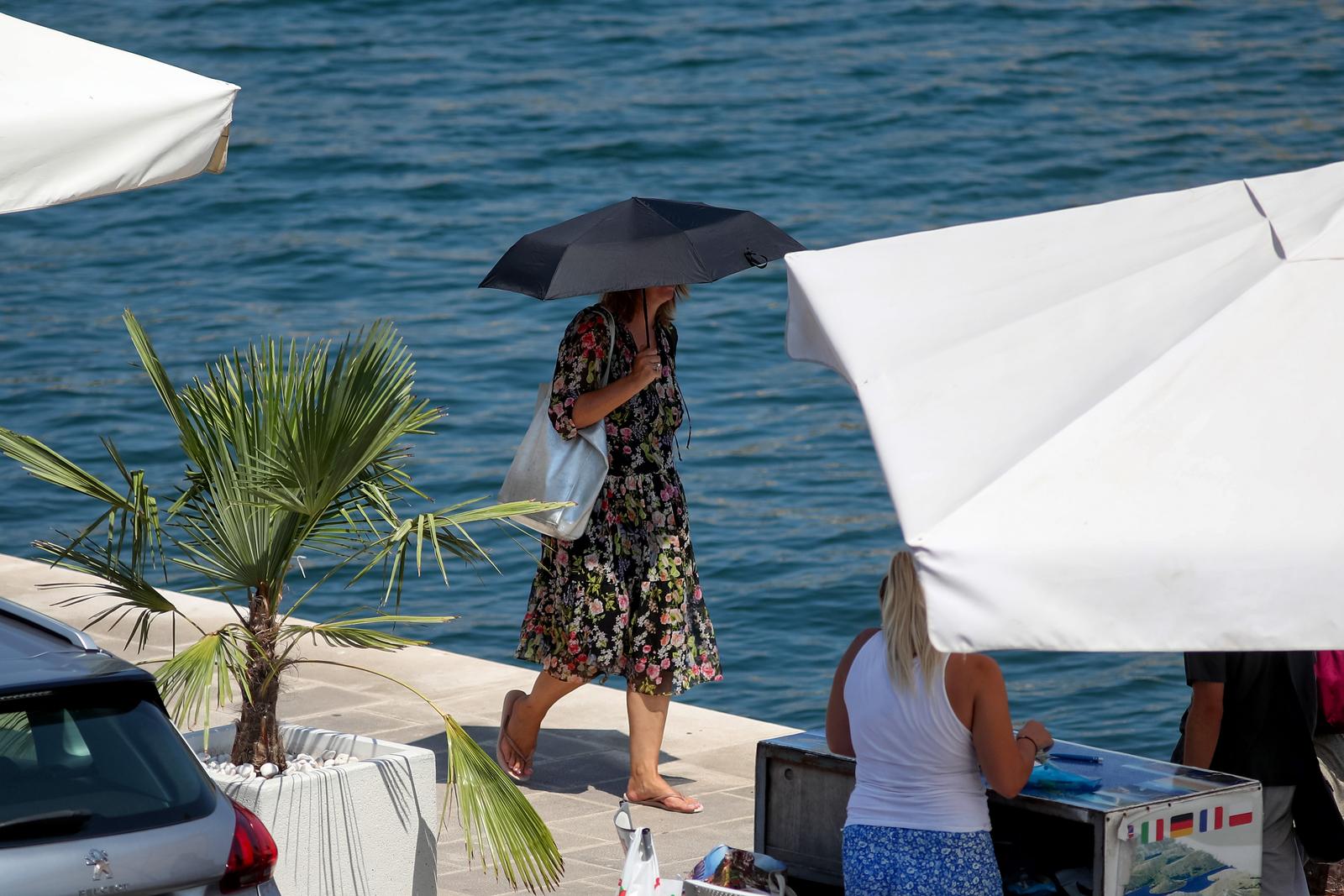 Toplinski val ponovo u Zadru Toplinski val ponovo u Zadru