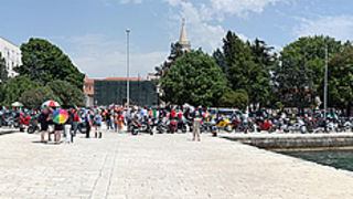 Susret bikera u Zadru (foto: Marin Gospić)