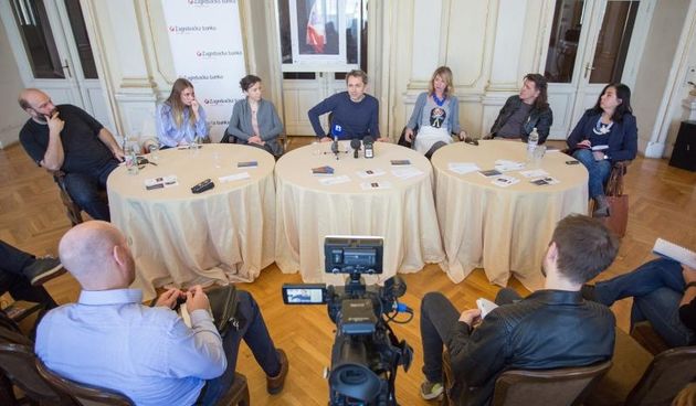 Najava predstave Kompleks Ristic, redatelja Olivera Frljica u koprodukciji HNK Ivana pl. Zajca i Slovenskog mladinskog gledalisca. Oliver Frljic. Photo: Nel Pavletic/PIXSELL