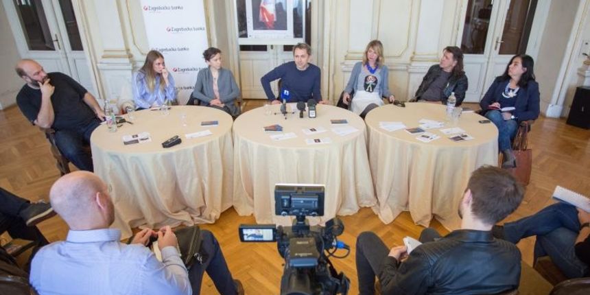 Najava predstave Kompleks Ristic, redatelja Olivera Frljica u koprodukciji HNK Ivana pl. Zajca i Slovenskog mladinskog gledalisca. Oliver Frljic. Photo: Nel Pavletic/PIXSELL