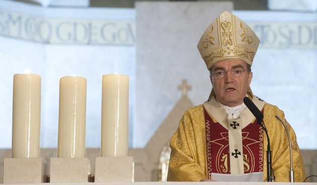 25.06.2013., Zagreb – U Markovoj crkvi odrzana je misa za domovinu povodom Dana drzavnosti. Misu je predvodio nadbiskup zagrabacki kardinal Josip Bozanic, a medju ostalima na misi su bili gradonacelnik Zagreba Milan Bandic, prdsjednik sabora Josip Leko i