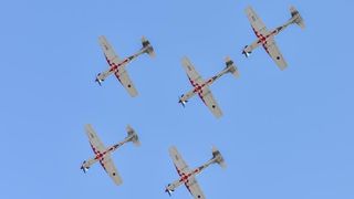 Akro skupina “Krila oluje” u novom sastavu predstavila novi letački program, Foto: Dino Stanin/PIXSELL