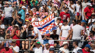 Davis Cup: Vruća navijačka atmosfera u meču Ćilića i Querreya
