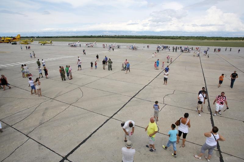 Dan otvorenih vrata Zračne baze Zemunik 5. kolovoza 2014., Foto: Filip Brala/PIXSELL