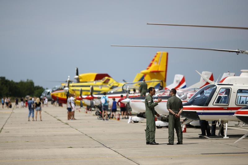 Dan otvorenih vrata Zračne baze Zemunik 5. kolovoza 2014., Foto: Filip Brala/PIXSELL