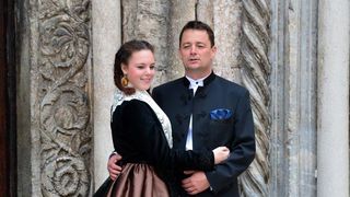 Predstavljanje svečane zadarske pučke nošnje, foto: Iva Perinčić Predstavljanje svečane zadarske pučke nošnje, foto: Iva Perinčić